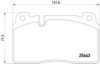 VW 8R0698151B Brake Pad Set, disc brake